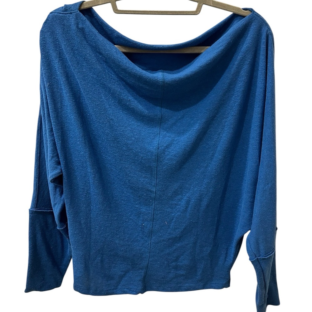 We The Free Vibrant Blue Knit Top - Picture 3 of 5